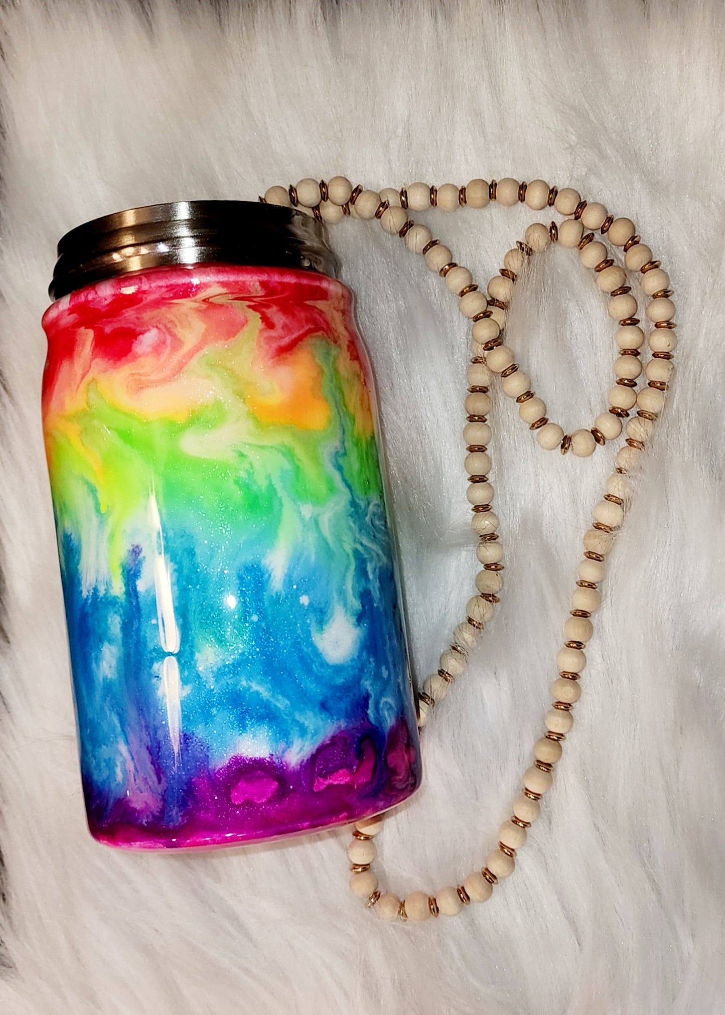 Rainbows Melt 17 oz Ready to Ship Tumblers