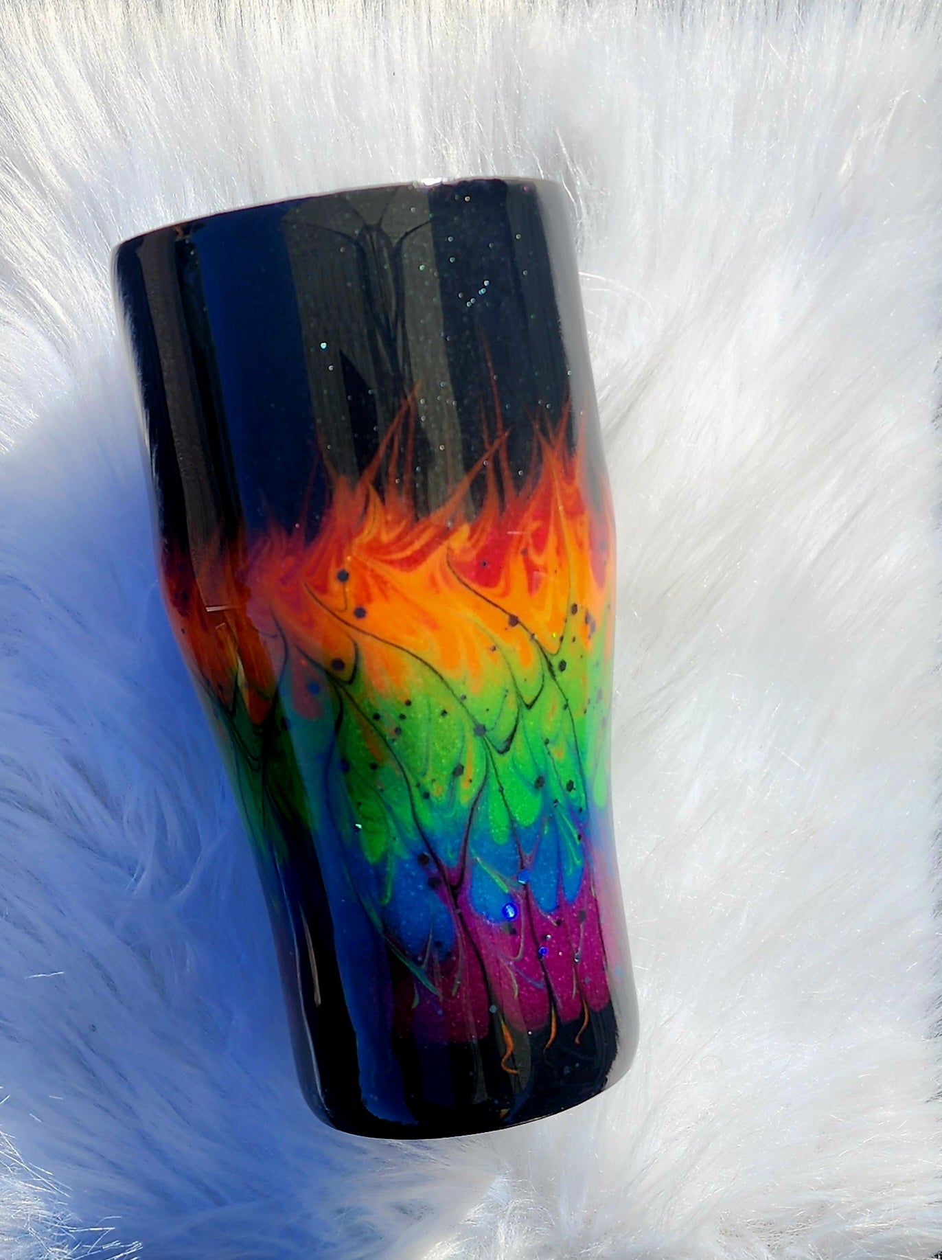 Midnight Rainbow 30 oz Ready to Ship Tumblers