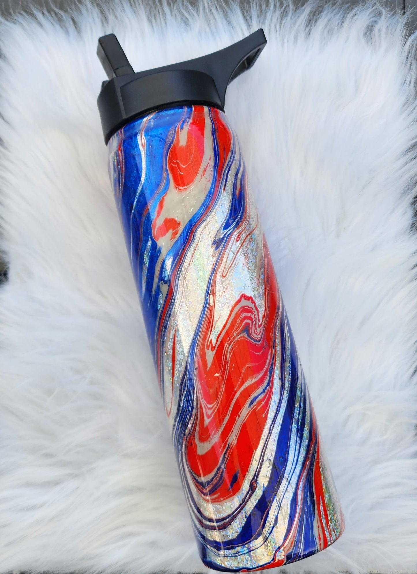 American Sparkle 25 oz Ready to Ship Tumblers