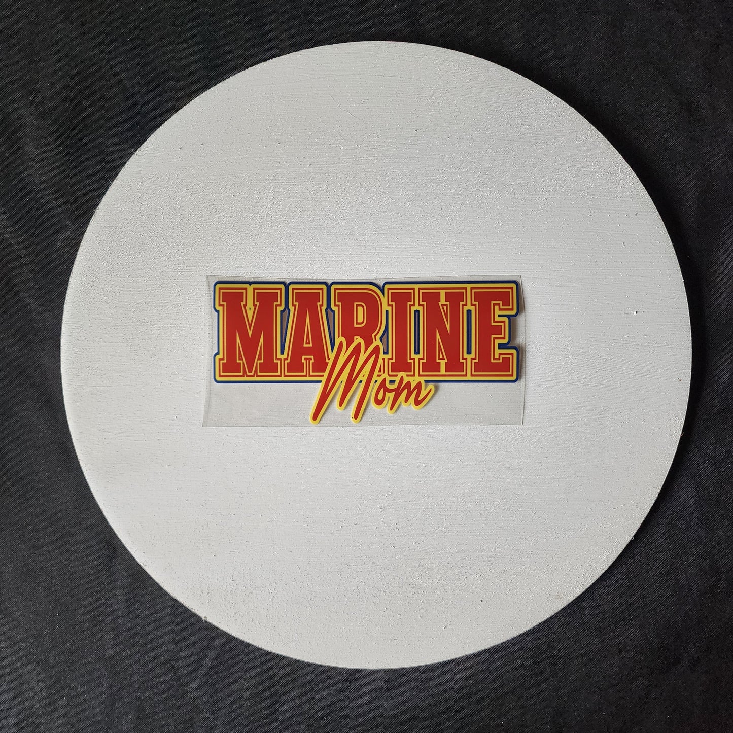 Marine Mom Car Decal