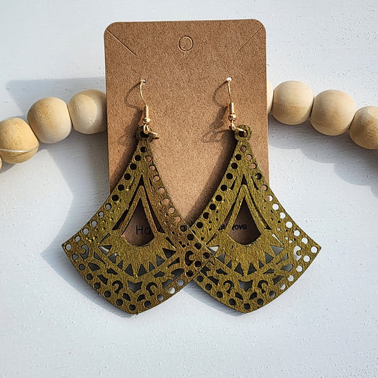 Deep Gold Earrings