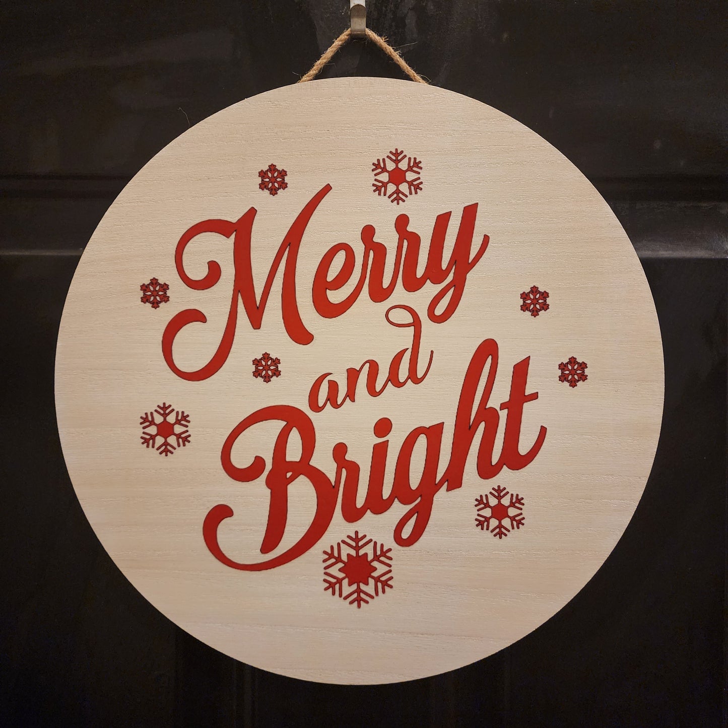 Merry & Bright Sign