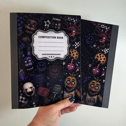 5 Nights Composition Notebook DIGITAL FILE
