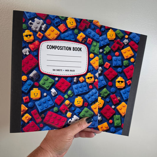 Lego Composition Notebook DIGITAL FILE