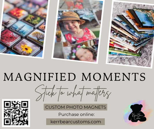 Magnified Moments - 2x2 Custom Photo Magnets
