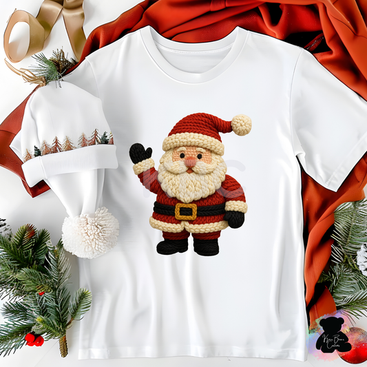 Santa's Wave PNG File