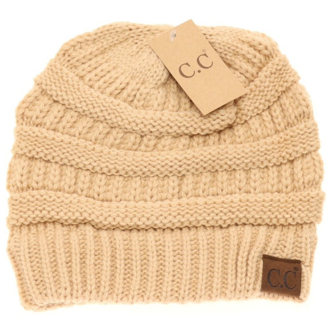 CC Beanie No Pom